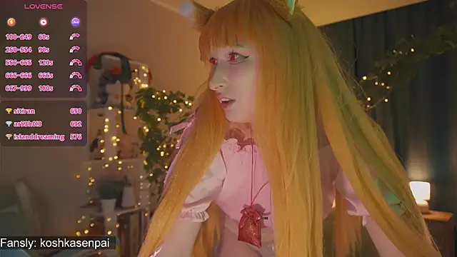 Snapshot of koshkasenpai chatting on 03.21.25 koshkasenpai online show from 03.21.25