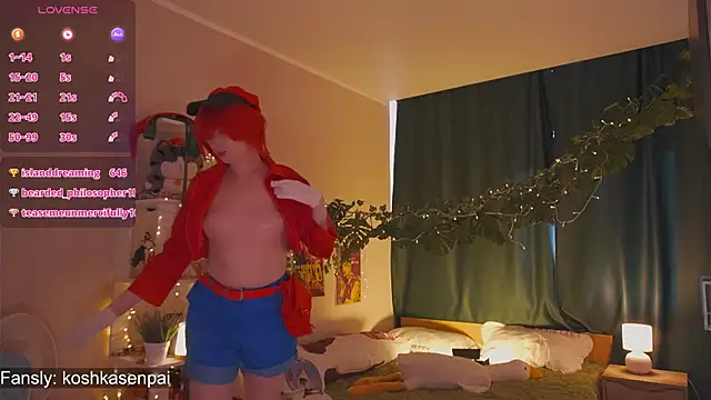 Snapshot of koshkasenpai chatting on 03.23.25 koshkasenpai online show from 03.23.25