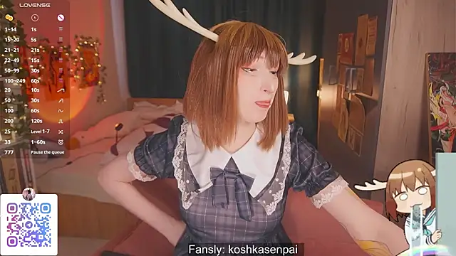 Snapshot of koshkasenpai chatting on 09.13.25 koshkasenpai online show from 09.13.25