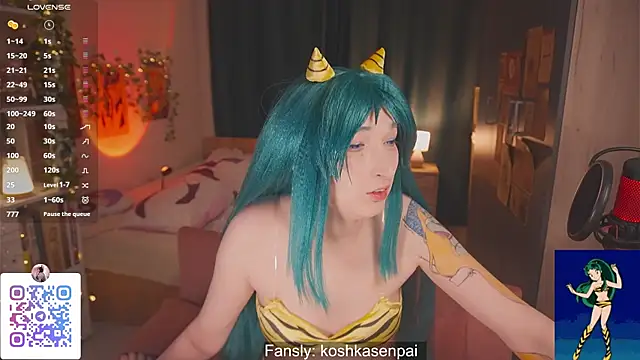 Snapshot of koshkasenpai chatting on 09.30.25 koshkasenpai online show from 09.30.25