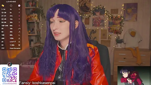 Snapshot of koshkasenpai chatting on 11.30.25 koshkasenpai online show from 11.30.25