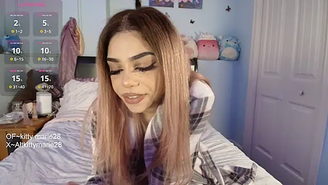 Snapshot of kittymarie28 chatting on 02.24.26 kittymarie28 online show from 02.24.26