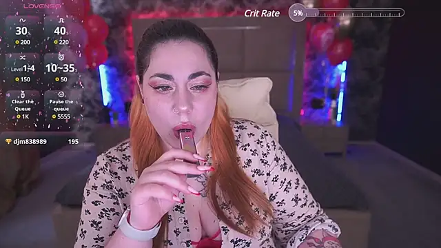 Snapshot of Kittywakee chatting on 02.13.25 Kittywakee online show from 02.13.25