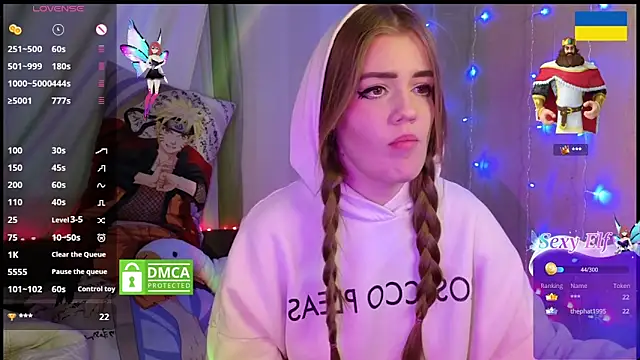 Snapshot of RedVelveten chatting on 02.27.25 RedVelveten online show from 02.27.25