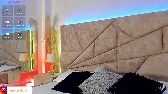 Snapshot of JossAckland chatting on 02.04.26 JossAckland online show from 02.04.26