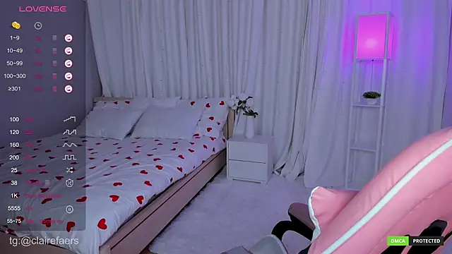 Snapshot of ClaireFaers_ chatting on 01.24.25 ClaireFaers online show from 01.24.25