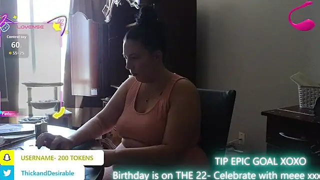 ThickGirlsDoItBetter online show from 09.15.25