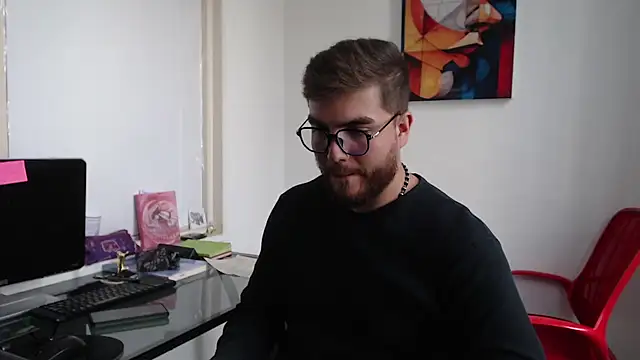 Snapshot of Dylanwish chatting on 01.22.25 Dylanwish online show from 01.22.25