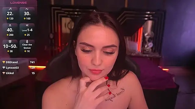 Snapshot of MilashaLovely chatting on 03.07.25 MilashaLovely online show from 03.07.25