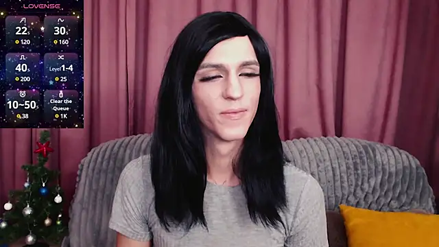  CRYSTAL tgirl online show from 12.24.24