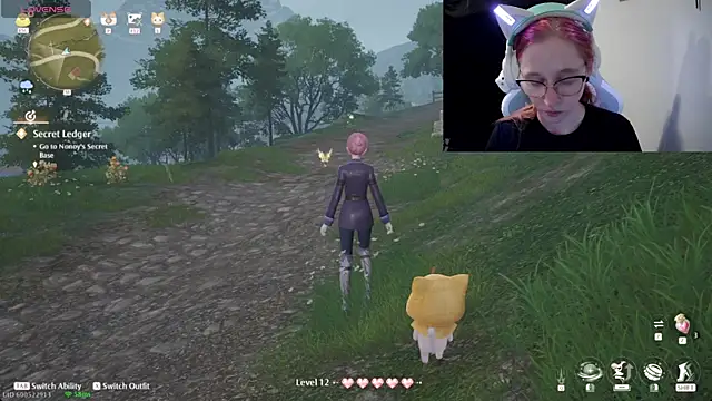 LilyFoxxx online show from 12.23.24