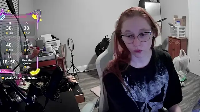 LilyFoxxx online show from 10.03.25