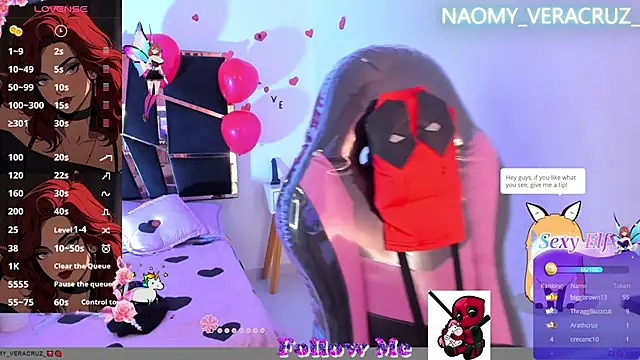 Naomy veracruz  online show from 02.25.25