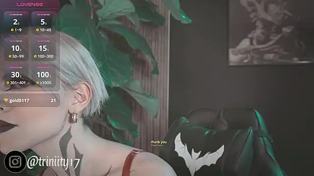 Snapshot of Trinity___s chatting on 12.31.24 Trinity s online show from 12.31.24