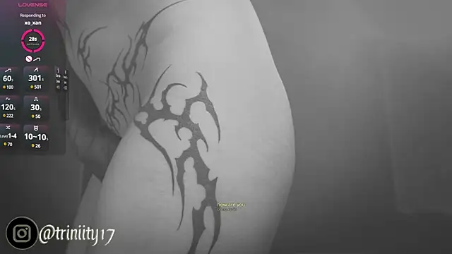 Snapshot of Trinity___s chatting on 01.01.25 Trinity s online show from 01.01.25