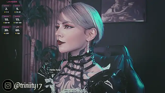 Snapshot of Trinity___s chatting on 01.31.25 Trinity s online show from 01.31.25