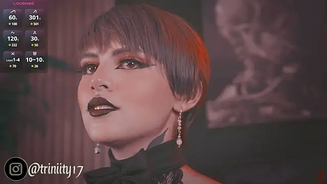 Snapshot of Trinity___s chatting on 02.16.25 Trinity s online show from 02.16.25