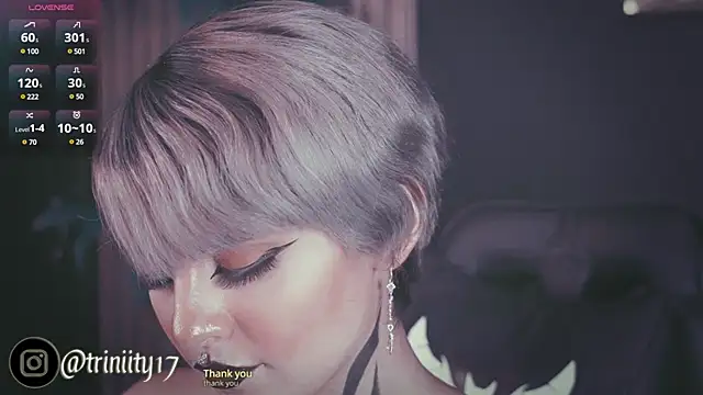 Snapshot of Trinity___s chatting on 03.14.25 Trinity s online show from 03.14.25