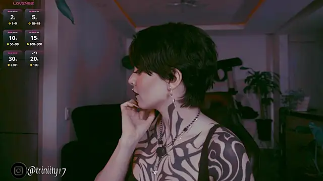 Snapshot of Trinity___s chatting on 12.19.25 Trinity s online show from 12.19.25