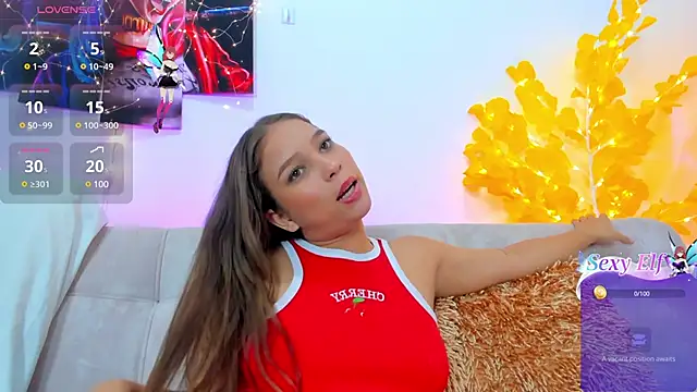 Snapshot of HaleyAmaya chatting on 03.15.25 HaleyAmaya online show from 03.15.25