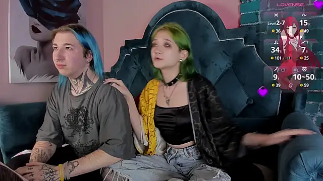 Snapshot of Milten-Trish chatting on 12.15.24 Milten-Trish online show from 12.15.24