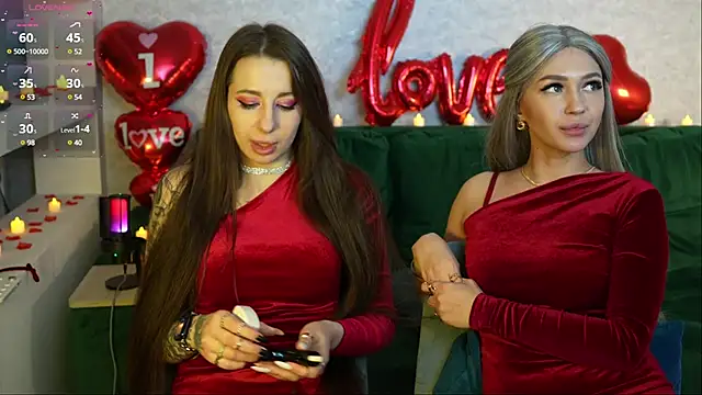 Snapshot of BestModelsDuo chatting on 02.15.25 BestModelsDuo online show from 02.15.25