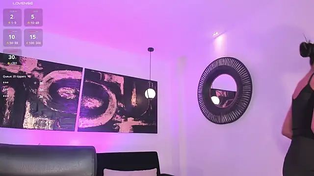 Snapshot of BellaCarteer_ chatting on 03.22.25 BellaCarteer online show from 03.22.25