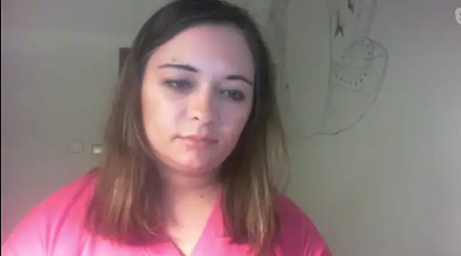 Snapshot of MeganGold chatting on 01.01.25 MeganGold online show from 01.01.25