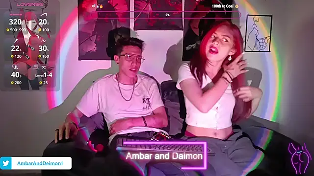 Snapshot of Ambar_and_daimon_ chatting on 09.16.25 Ambar and daimon online show from 09.16.25