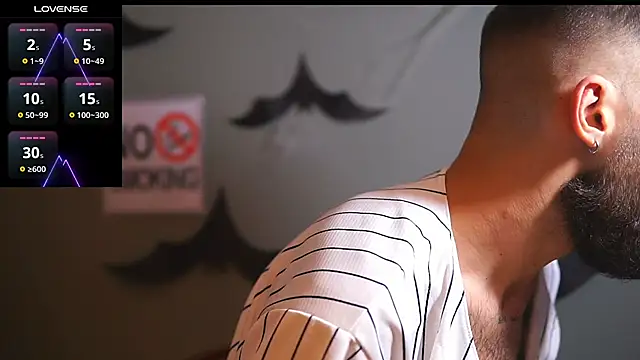 HairyRobxxx online show from 10.17.25