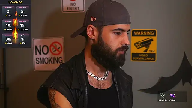 HairyRobxxx online show from 11.29.25