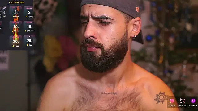 HairyRobxxx online show from 12.19.25