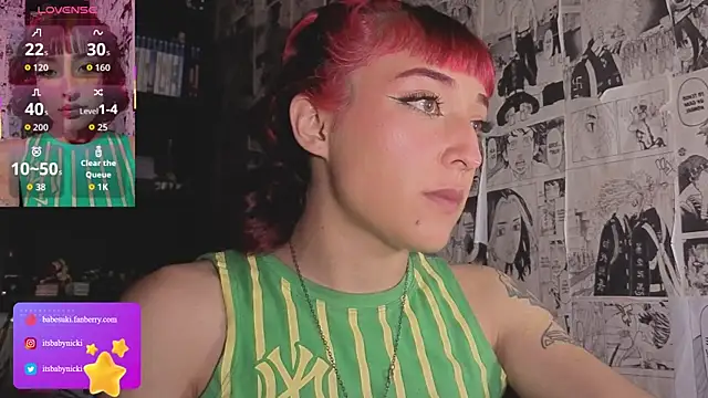 NickiYoung online show from 04.09.26