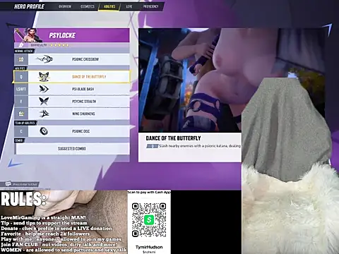 Snapshot of lovemirgaming chatting on 03.21.25 lovemirgaming online show from 03.21.25