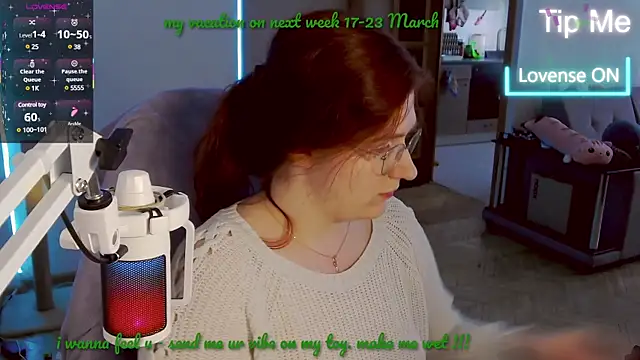 LesyaOxi online show from 03.15.25