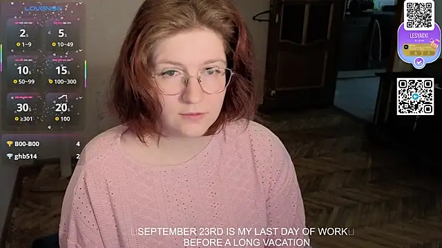 LesyaOxi online show from 09.15.25