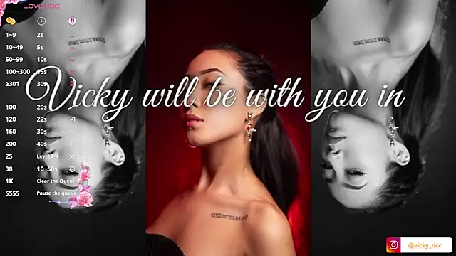 Snapshot of victoria_ricci_a chatting on 10.15.25 victoria ricci a online show from 10.15.25