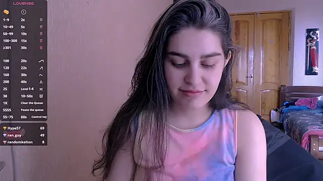 Snapshot of _Roselina_ chatting on 01.31.25 Roselina online show from 01.31.25