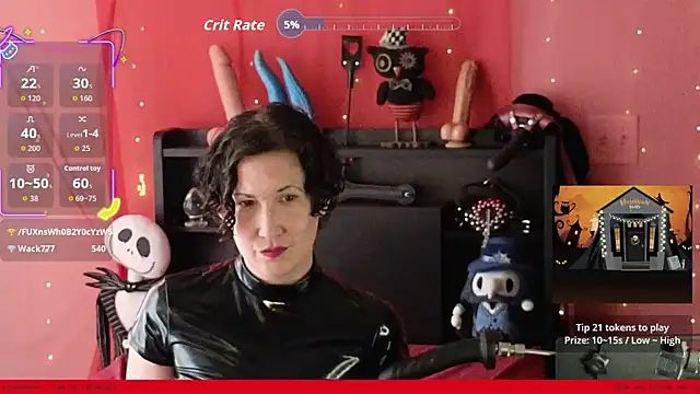 MistressVeritasX online show from 10.26.25