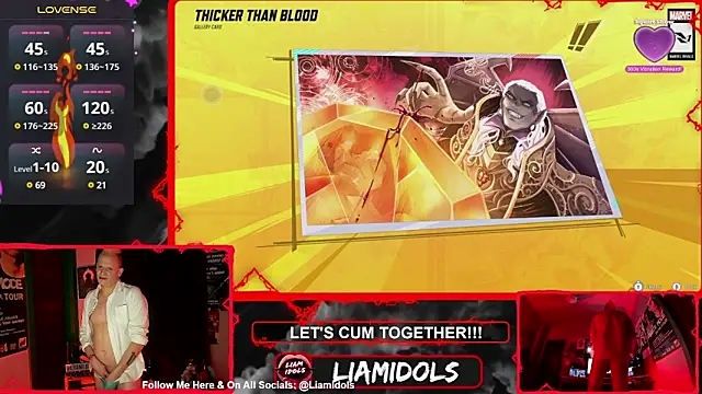 LiamIdols online show from 01.16.25