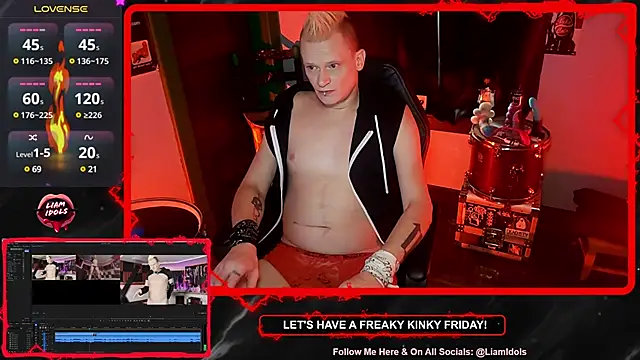 LiamIdols online show from 01.20.25