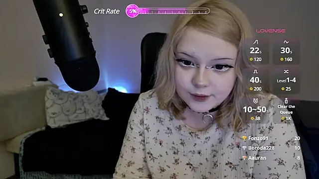 Electro doll online show from 03.13.25