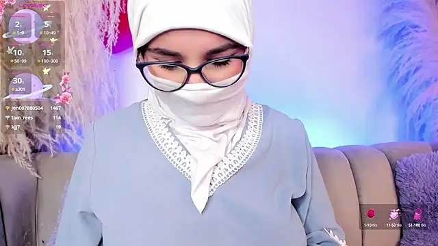 Snapshot of Ayha_khalaf chatting on 02.23.25 Ayha khalaf online show from 02.23.25