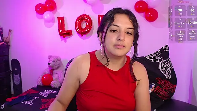 Snapshot of Tina_4_Charlie chatting on 02.13.25 Tina 4 Charlie online show from 02.13.25