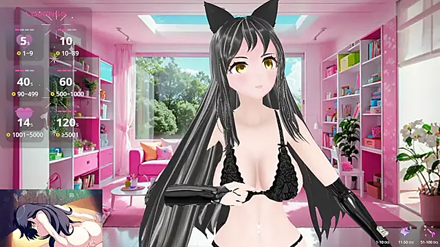 Snapshot of KimiStar chatting on 11.14.25 KimiStar online show from 11.14.25