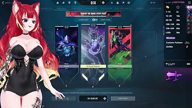 LewdKira VT online show from 01.28.25