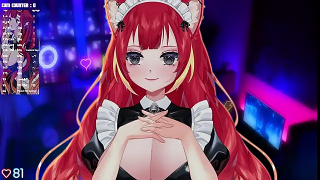 Snapshot of LewdKira_VT chatting on 05.04.26 LewdKira VT online show from 05.04.26