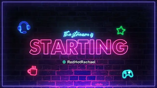 RedHotRachael online show from 12.04.25