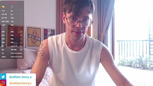 William Henry  online show from 03.04.26