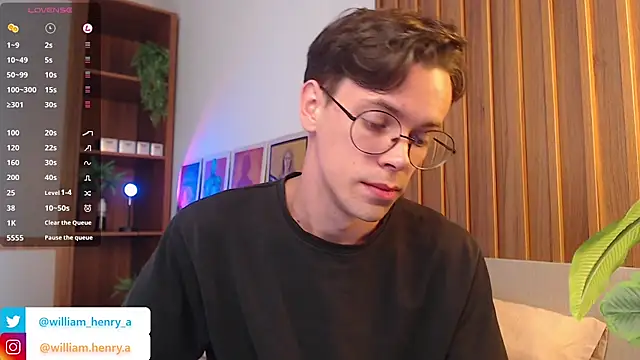 William Henry  online show from 03.13.26